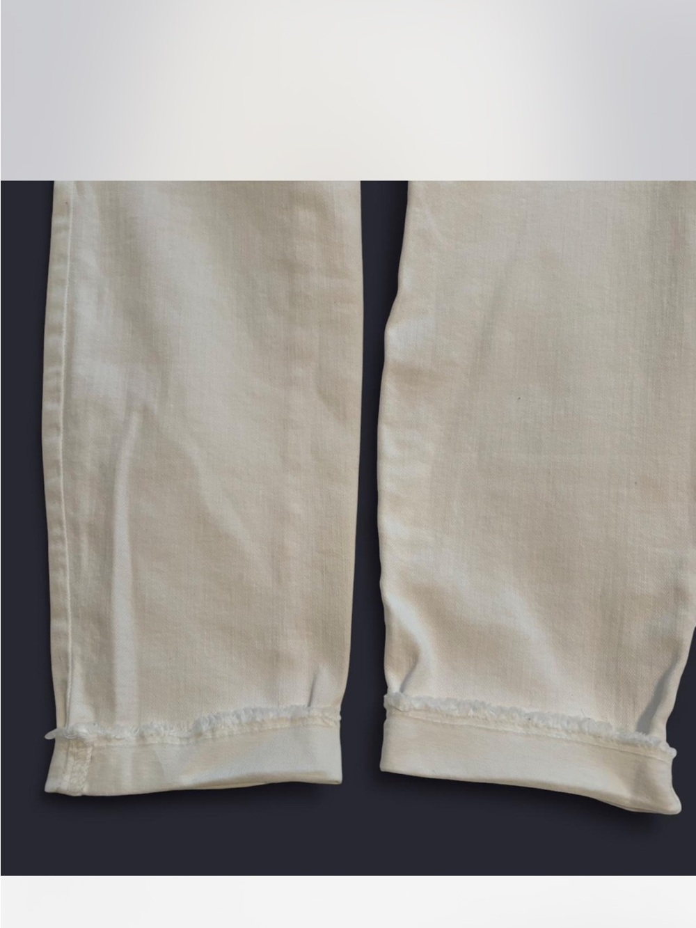 NYDJ Women’s White Straight-Leg Jeans - Picture 3 of 7
